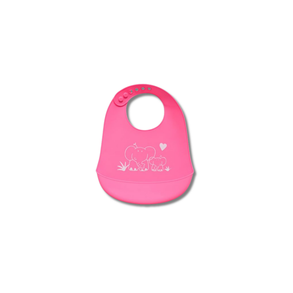 Silicone Baby Bib with Food Catcher